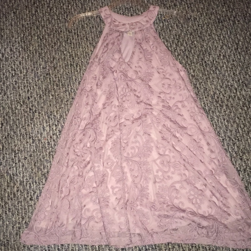 Francesca’s mov flowered dress